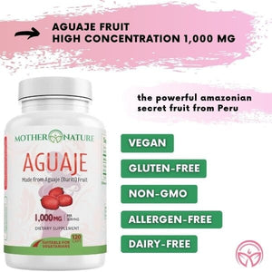 Aguaje Capsules Vitamins & Supplements Mother Nature Organics 