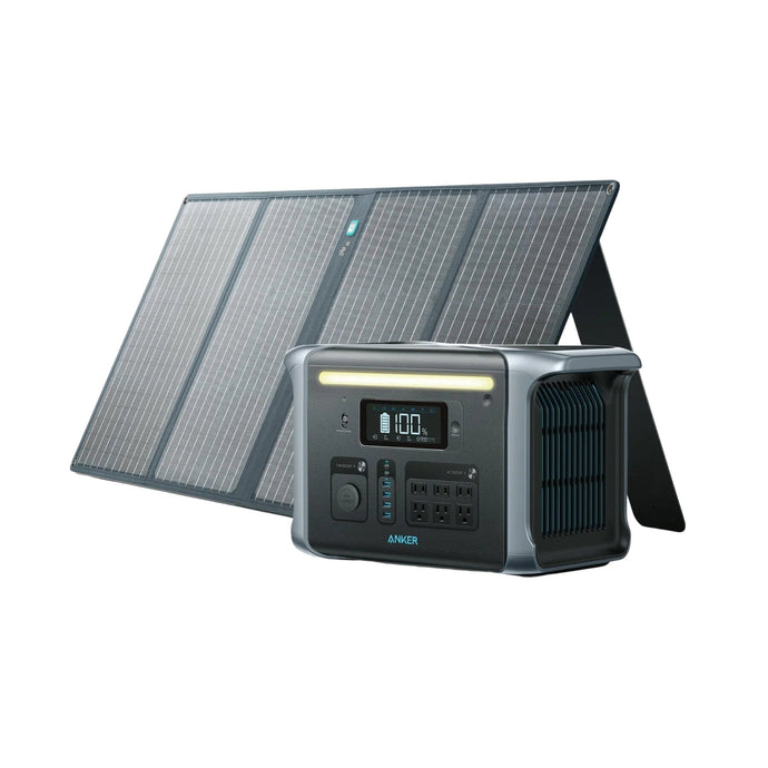 Anker Solar Generator 757 PowerHouse 1229Wh + Solar Panels 100W Solar Energy Kits ANKER 