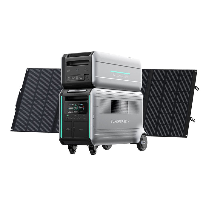 SuperBase V6400+ B6400+400W Panel Solar Energy Kits Zendure 