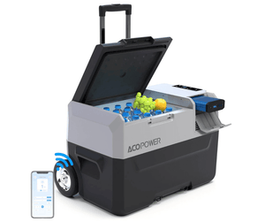 Acopower LiONCooler Pro Portable Solar Fridge Freezer, 32 Quarts - With Battery Portable Refrigerator Acopower 
