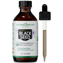 Load image into Gallery viewer, Black Seed Oil Vitamins & Supplements Mother Nature Organics