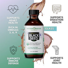 Load image into Gallery viewer, Black Seed Oil Vitamins & Supplements Mother Nature Organics