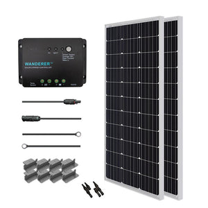 RENOGY 200 Watt 12 Volt Solar Starter Kit Solar Kits Renogy 