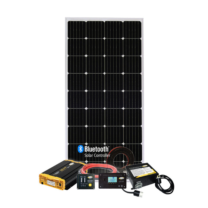 Go Power! WEEKENDER ISW SOLAR CHARGING SYSTEM (190 WATTS) Solar Energy Kits Go Power! 