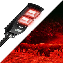 Load image into Gallery viewer, Solar Red Light for Hunting Hogs Deers,Fish light Outdoor Hunting Langy Solar Lights 