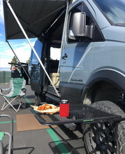 Load image into Gallery viewer, Large Steel Camping Table Large Steel Tail Gater Tire Table 