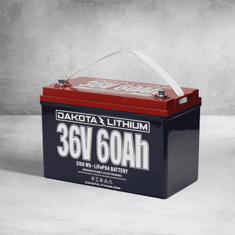 DAKOTA LITHIUM 36V 60AH DEEP CYCLE LIFEPO4 SINGLE BATTERY Batteries Dakota Lithium 