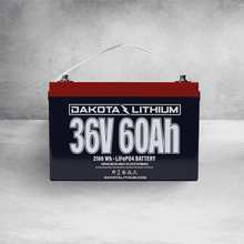 Load image into Gallery viewer, DAKOTA LITHIUM 36V 60AH DEEP CYCLE LIFEPO4 SINGLE BATTERY Batteries Dakota Lithium 
