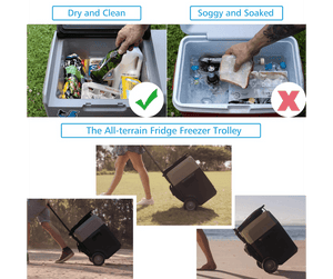 Acopower LionCooler Pro Portable Solar Fridge Freezer, 52 Quarts - With Battery Solar Cooler Acopower 