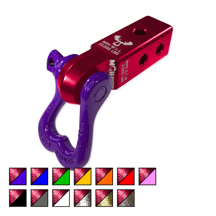 Moose Knuckle XL 3/4 Shackle and Mohawk 2.0 Receiver Combo Recovery Gear Forward Notion, LLC 