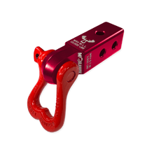 Load image into Gallery viewer, Moose Knuckle XL 3/4 Shackle and Mohawk 2.0 Receiver Combo Recovery Gear Forward Notion, LLC Red Rum / Flame Red 