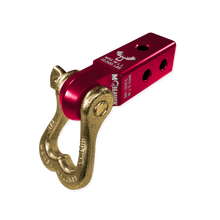 Load image into Gallery viewer, Moose Knuckle XL 3/4 Shackle and Mohawk 2.0 Receiver Combo Recovery Gear Forward Notion, LLC Red Rum / Brass Knuckle 