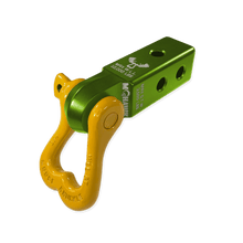 Load image into Gallery viewer, Moose Knuckle XL 3/4 Shackle and Mohawk 2.0 Receiver Combo Recovery Gear Forward Notion, LLC Bean Green / Detonator Yellow 