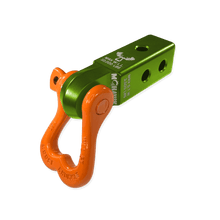 Load image into Gallery viewer, Moose Knuckle XL 3/4 Shackle and Mohawk 2.0 Receiver Combo Recovery Gear Forward Notion, LLC Bean Green / Obscene Orange 