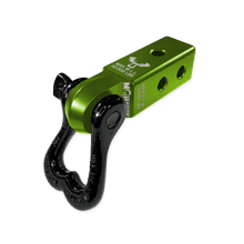 Load image into Gallery viewer, Moose Knuckle XL 3/4 Shackle and Mohawk 2.0 Receiver Combo Recovery Gear Forward Notion, LLC Bean Green / Black Hole 