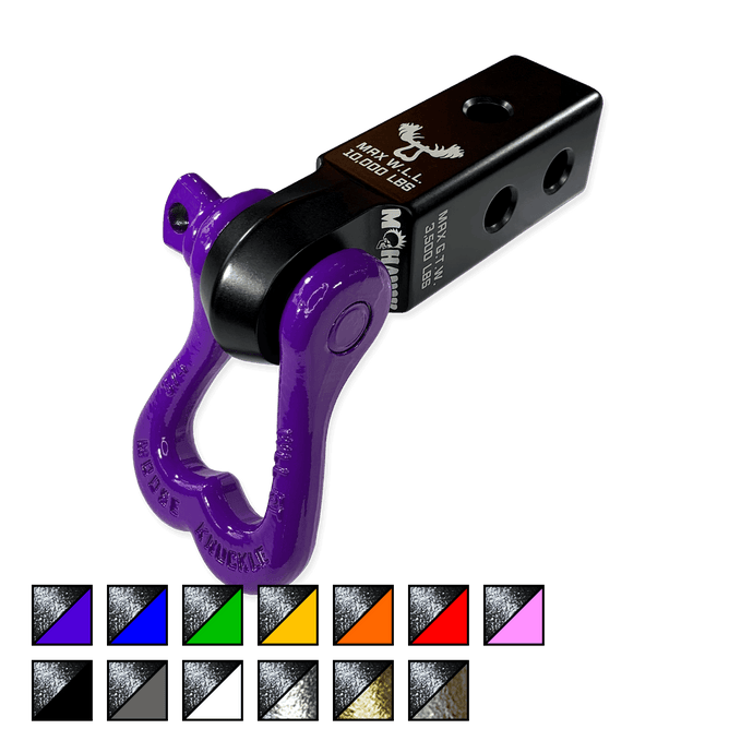 Moose Knuckle XL 3/4 Shackle and Mohawk 2.0 Receiver Combo Recovery Gear Forward Notion, LLC 