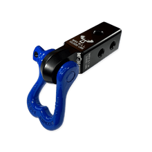 Load image into Gallery viewer, Moose Knuckle XL 3/4 Shackle and Mohawk 2.0 Receiver Combo Recovery Gear Forward Notion, LLC Black Lung / Blue Balls 