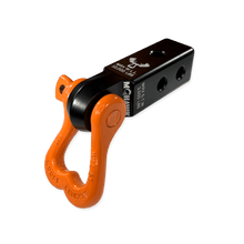 Load image into Gallery viewer, Moose Knuckle XL 3/4 Shackle and Mohawk 2.0 Receiver Combo Recovery Gear Forward Notion, LLC Black Lung / Obscene Orange 