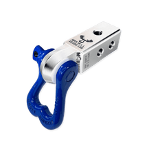 Load image into Gallery viewer, Moose Knuckle XL 3/4 Shackle and Mohawk 2.0 Receiver Combo Recovery Gear Forward Notion, LLC Atomic Silver / Blue Balls 