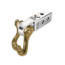 Load image into Gallery viewer, Moose Knuckle XL 3/4 Shackle and Mohawk 2.0 Receiver Combo Recovery Gear Forward Notion, LLC Atomic Silver / Brass Knuckle 