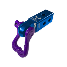 Load image into Gallery viewer, Moose Knuckle XL 3/4 Shackle and Mohawk 2.0 Receiver Combo Recovery Gear Forward Notion, LLC Blue Pill / Grape Escape 