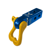 Load image into Gallery viewer, Moose Knuckle XL 3/4 Shackle and Mohawk 2.0 Receiver Combo Recovery Gear Forward Notion, LLC Blue Pill / Detonator Yellow 