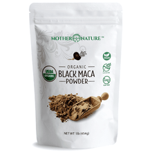 Load image into Gallery viewer, Black Maca Powder Vitamins &amp; Supplements Mother Nature Organics 