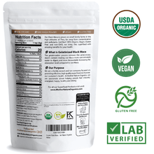 Load image into Gallery viewer, Black Maca Powder Vitamins &amp; Supplements Mother Nature Organics 
