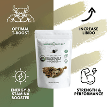 Load image into Gallery viewer, Black Maca Powder Vitamins &amp; Supplements Mother Nature Organics 