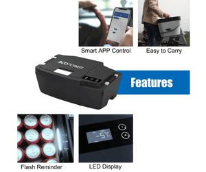 Acopower Portable Freezer 20L specially designed for Tesla Model 3 Portable Refrigerator Acopower 