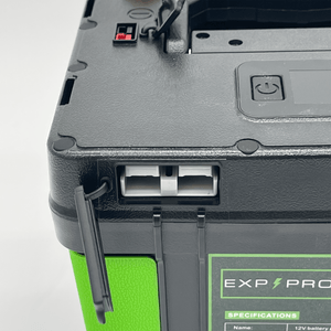 EXP240PRO CPAP Battery with DC Cord | Portable Solar Rechargeable LiFePO4 Battery EXP240PRO EXP PRO 
