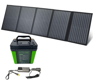 EXP240PRO + 100 Watt Solar Panel Bundle | CPAP Off-Grid Charging System CPAP Charging System EXP PRO ResMed AirSense 11 / AirCurve 11 / AirMini DC Power Cord 