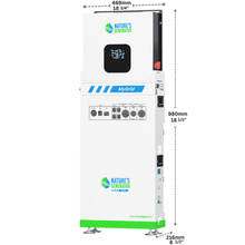 Load image into Gallery viewer, MyGrid 10K Solar and Wind Generator for Home Nature&#39;s Generator 