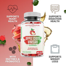 Load image into Gallery viewer, Apple Cider Vinegar Gummies Vitamins &amp; Supplements Mother Nature Organics 