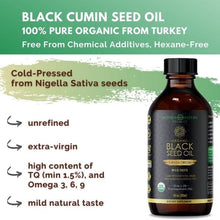 Load image into Gallery viewer, Black Seed Oil Turkish Vitamins &amp; Supplements Mother Nature Organics 