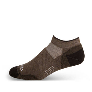 Lightweight - No Show Wool Socks Mountain Heritage Socks Minus33 Merino Wool Clothing Coffee S 