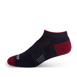 Lightweight - No Show Wool Socks Mountain Heritage Socks Minus33 Merino Wool Clothing Patriot S 