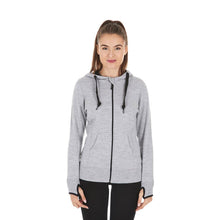 Load image into Gallery viewer, Expedition - Women&#39;s Brushed Wool Hoodie Kodiak Fleece Tops Minus33 Merino Wool Clothing Ash Gray S 