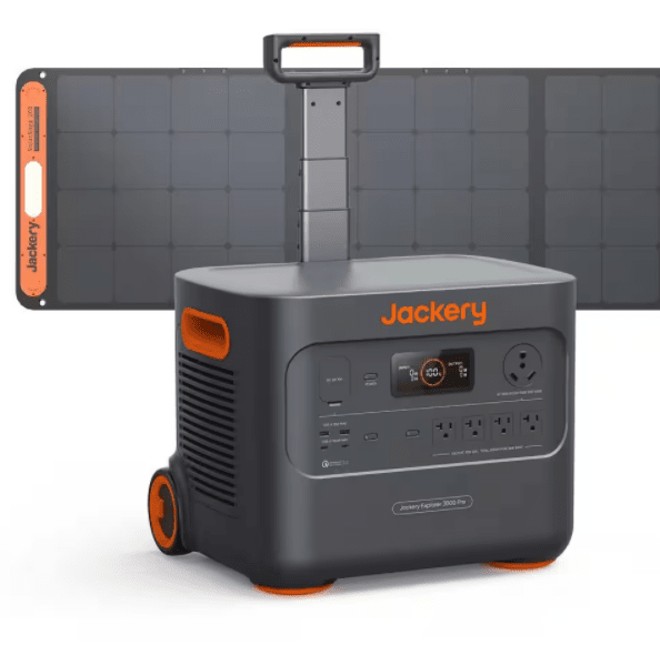 Jackery Solar Generator 3000 Pro + Solar Saga 200W Solar Energy Kits Jackery 