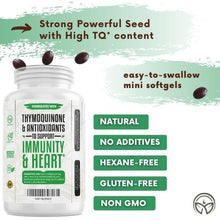 Load image into Gallery viewer, Black Seed Oil Capsules 1,000mg (Softgel) Vitamins &amp; Supplements Mother Nature Organics 