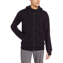 Load image into Gallery viewer, Expedition - Men&#39;s Brushed Wool Hoodie Kodiak Fleece Tops Minus33 Merino Wool Clothing Black S 