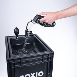 BOXIO - WASH PLUS | Portable Sink Starter Set Waschbecken myboxio 