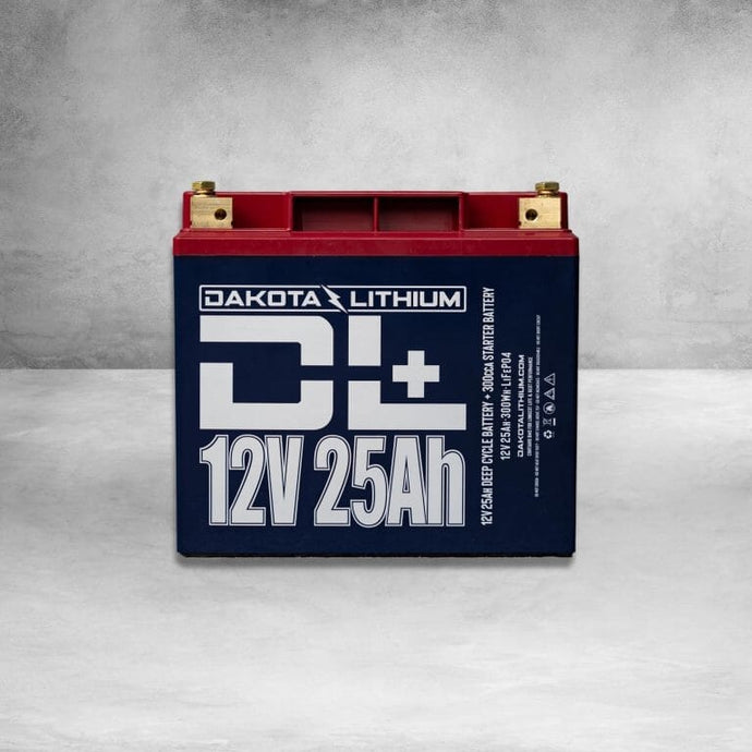 DAKOTA LITHIUM+ 12V 25AH 300CCA BATTERY Batteries Dakota Lithium 
