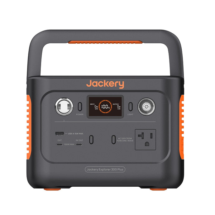 Jackery Explorer 300 Plus 290Wh Portable Power Station Portable Solar Generator Solar Power Lifestyle 