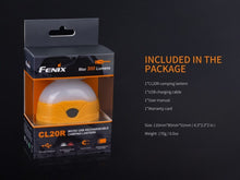 Load image into Gallery viewer, Fenix CL20R LED Rechargeable Camping Lantern Lantern Fenix Store 