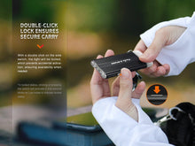 Load image into Gallery viewer, Fenix E-SPARK Ultra-Thin Powerbank LED Flashlight Keychain Flashlight Fenix Store 
