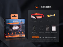 Load image into Gallery viewer, Fenix HM65R-T V2 Rechargeable Lightweight Trail Running Headlamp Headlamp Fenix Store 