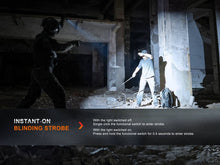 Load image into Gallery viewer, Fenix PD36R Pro 2800 Lumen Flashlight + FREE E03R V2 Keychain Light Tactical Flashlight Fenix Store 