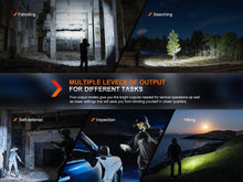 Load image into Gallery viewer, Fenix PD36R Pro 2800 Lumen Flashlight + FREE E03R V2 Keychain Light Tactical Flashlight Fenix Store 