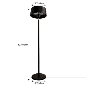 1500W Heater Floor Lamp lamp EP Designlab LLC 